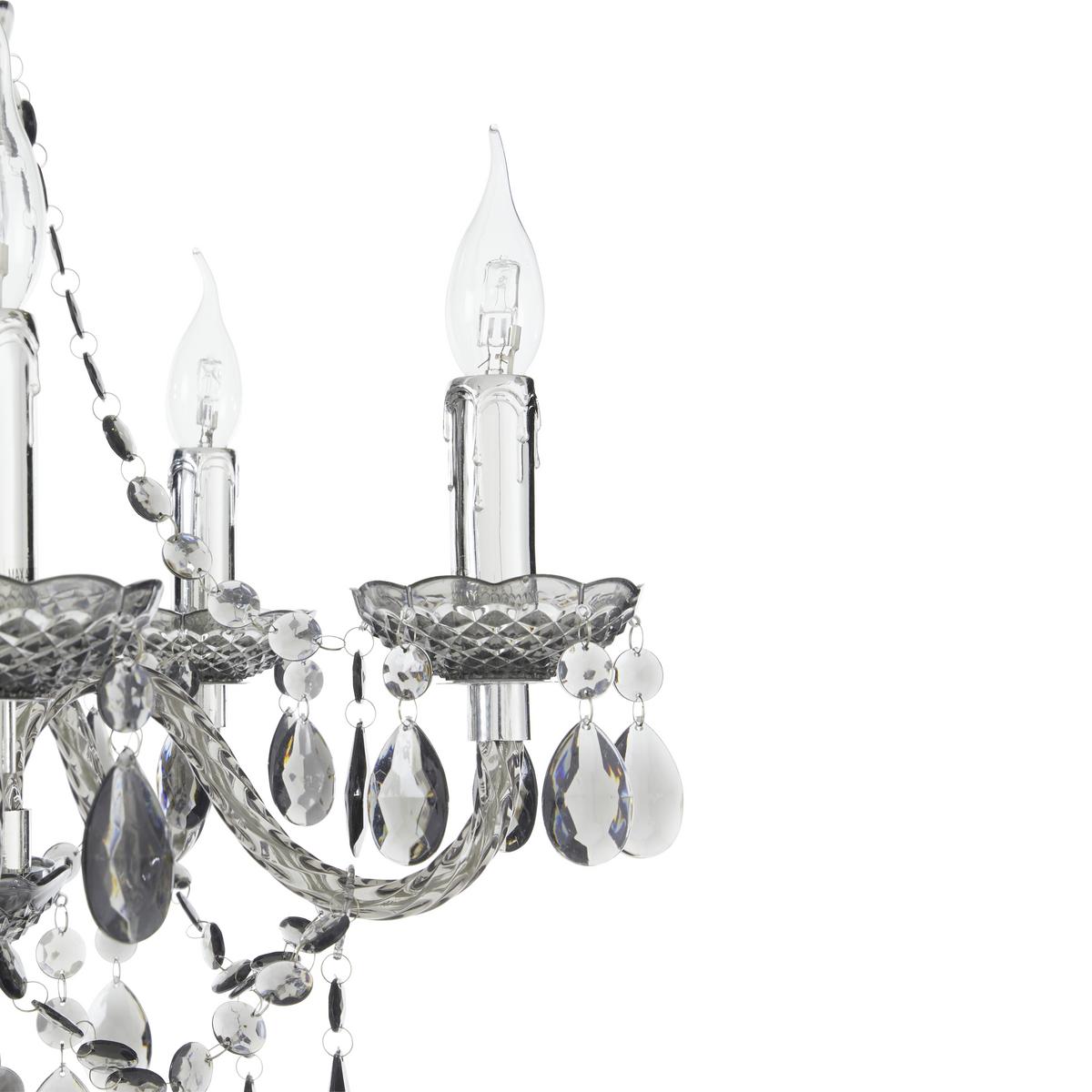 Svítidlo závěsné Isabella 149cm, 40 Watt - čiré/barvy chromu, Romantický / Rustikální, kov/plast (51/149cm) - Mömax
