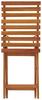 Balkonmöbel Set Bali Akazienholz Natur - Beige/Akaziefarben, MODERN, Holz/Textil (58/72/58cm) - James Wood