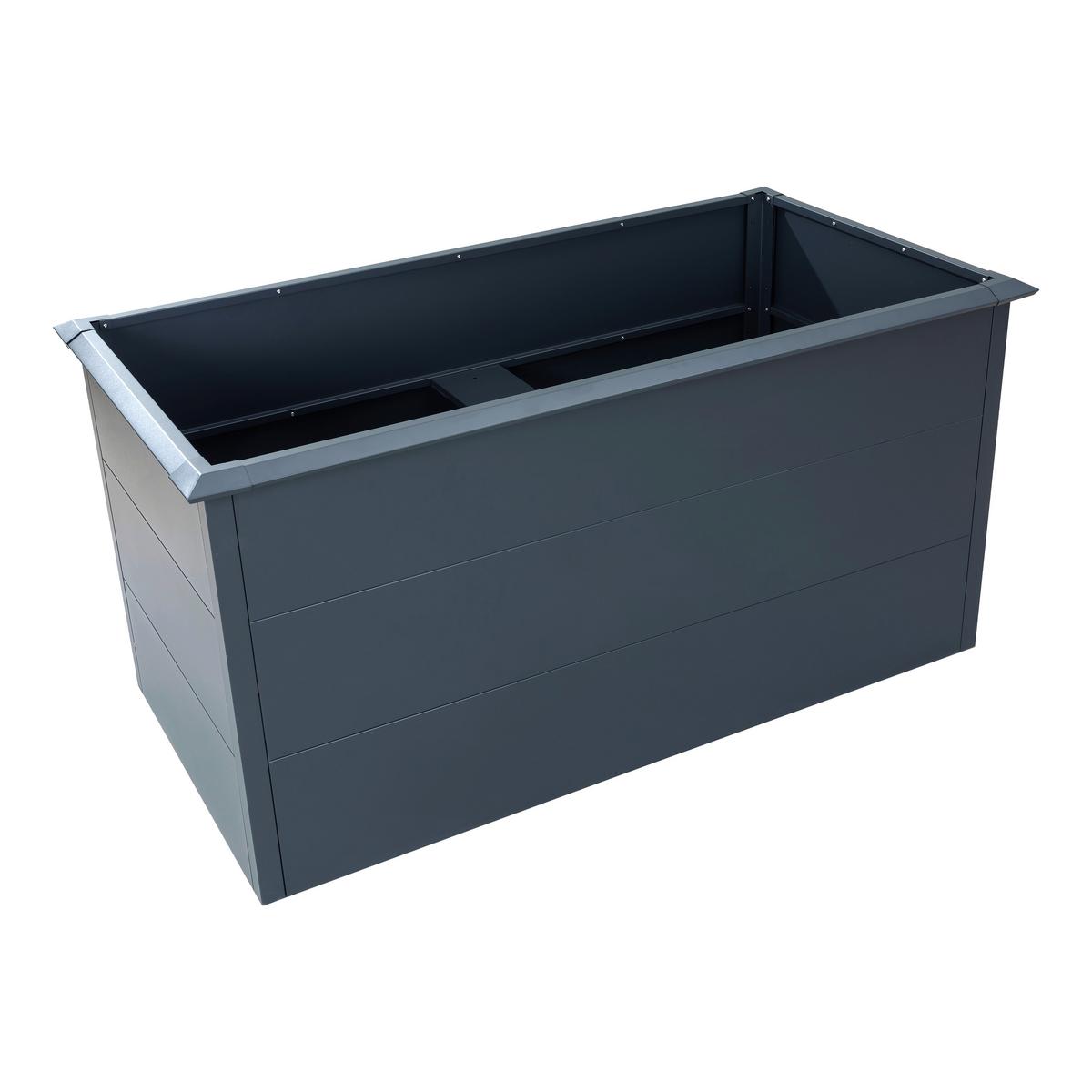 Hochbeet Primus L - Anthrazit, KONVENTIONELL, Metall (75/150/77cm)