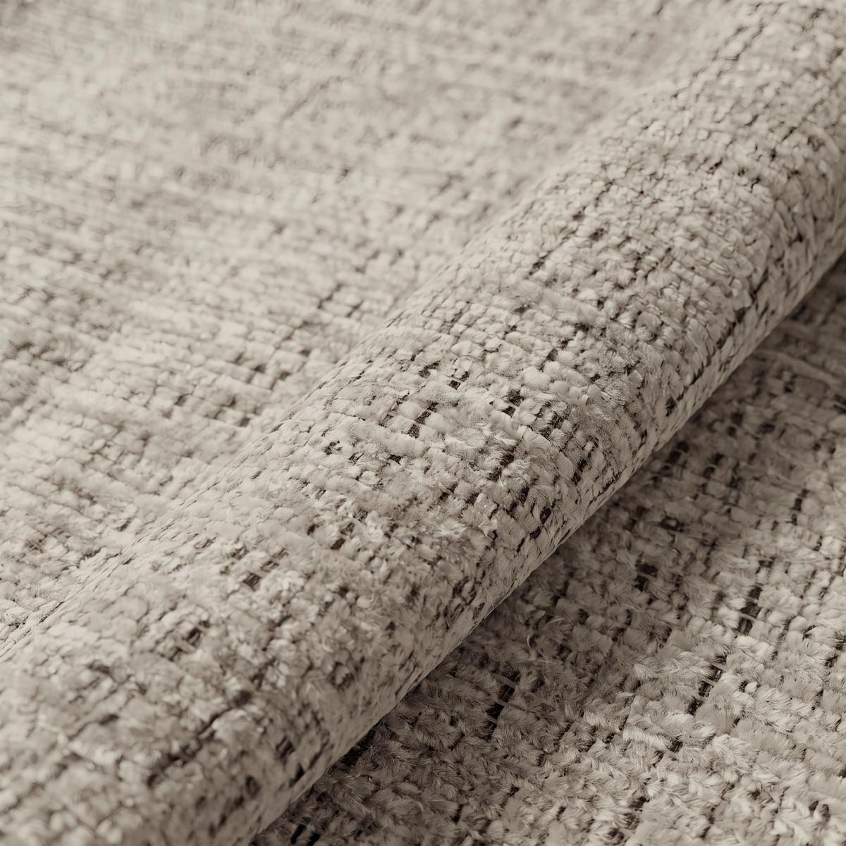 Megasofa Aruba 2 mit Kissen B: 238cm, Greige Chenille - Greige/Creme, Trend, Textil (238/80/140cm) - Luca Bessoni