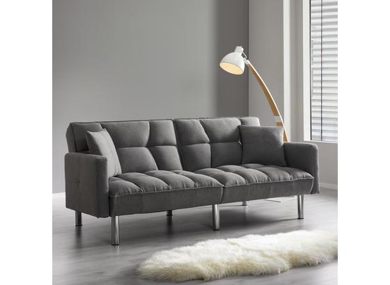 Pohovka S Rozkladom Jara - svetlosivá, Moderný, drevo/textil (195/82/87cm) - Mömax modern living Pohovka S Rozkladom Jara - svetlosivá, Moderný, drevo/textil (195/82/87cm) - Mömax modern living