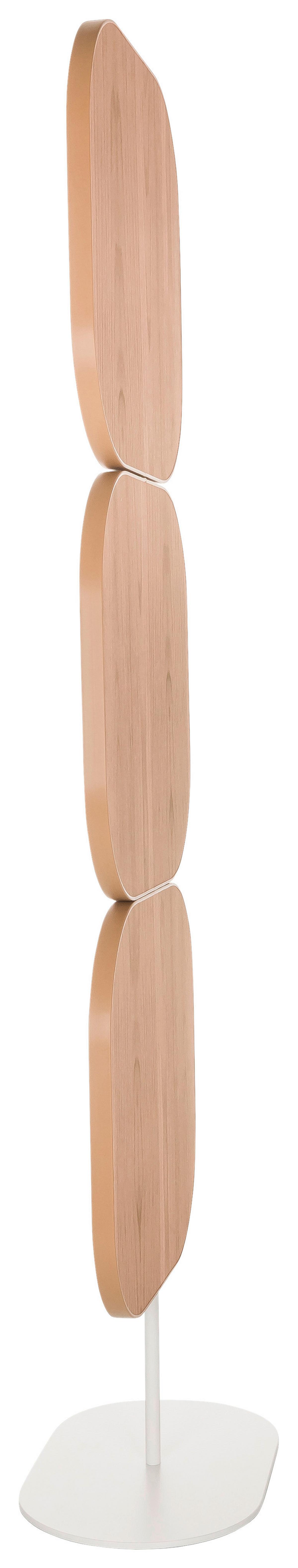 Trennwand Flexmiut W - Beige, Basics, Kunststoff/Metall (50/175/30cm) - MID.YOU