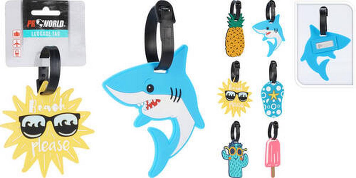 Bőrönd Jelölő Cy8900260 - műanyag (8/5/4cm)