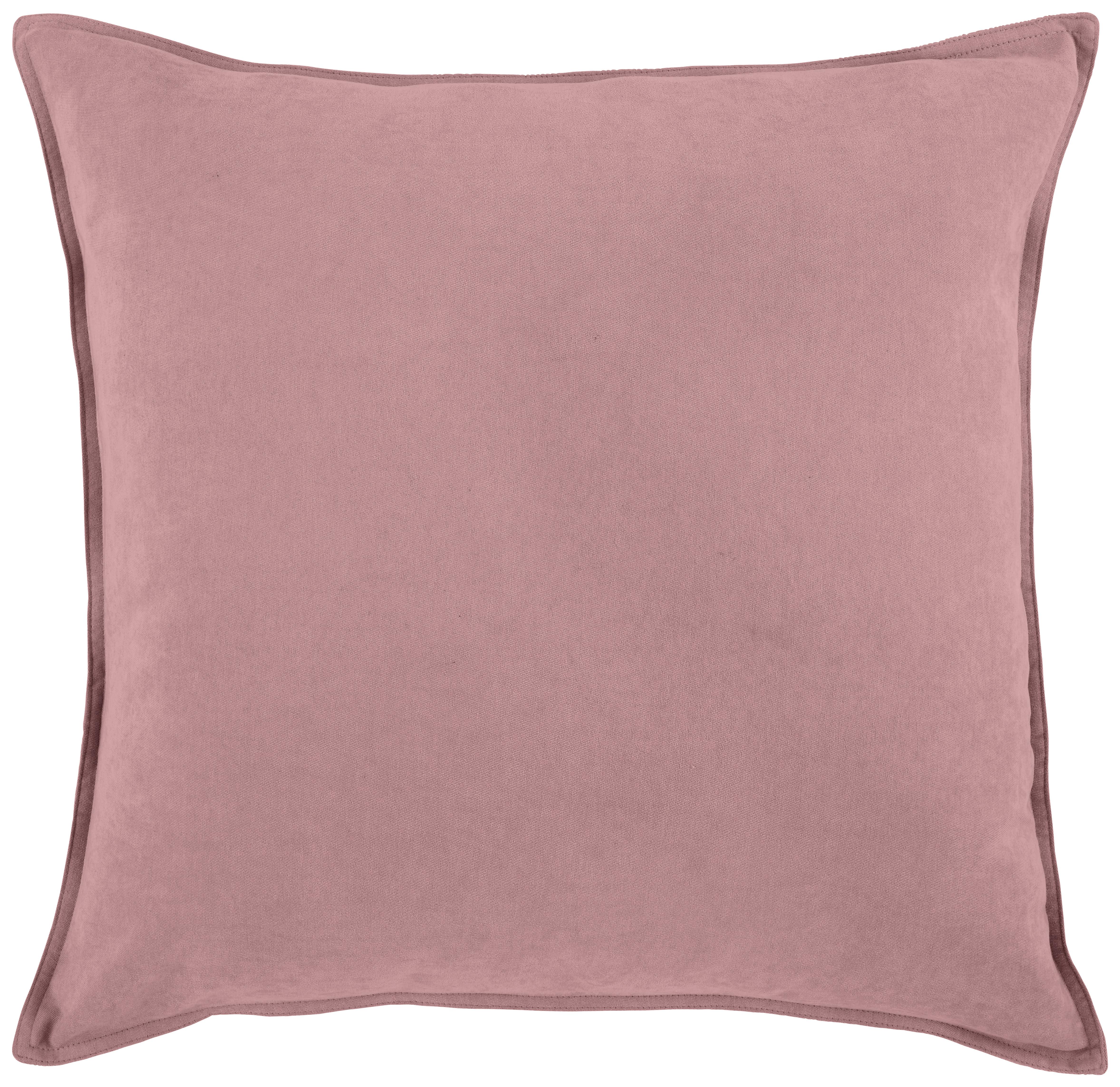 Dekoračný vankúš Nathi, 60/60cm, mauve - hnedofialová, Konventionell, textil (60/60cm) - Mömax