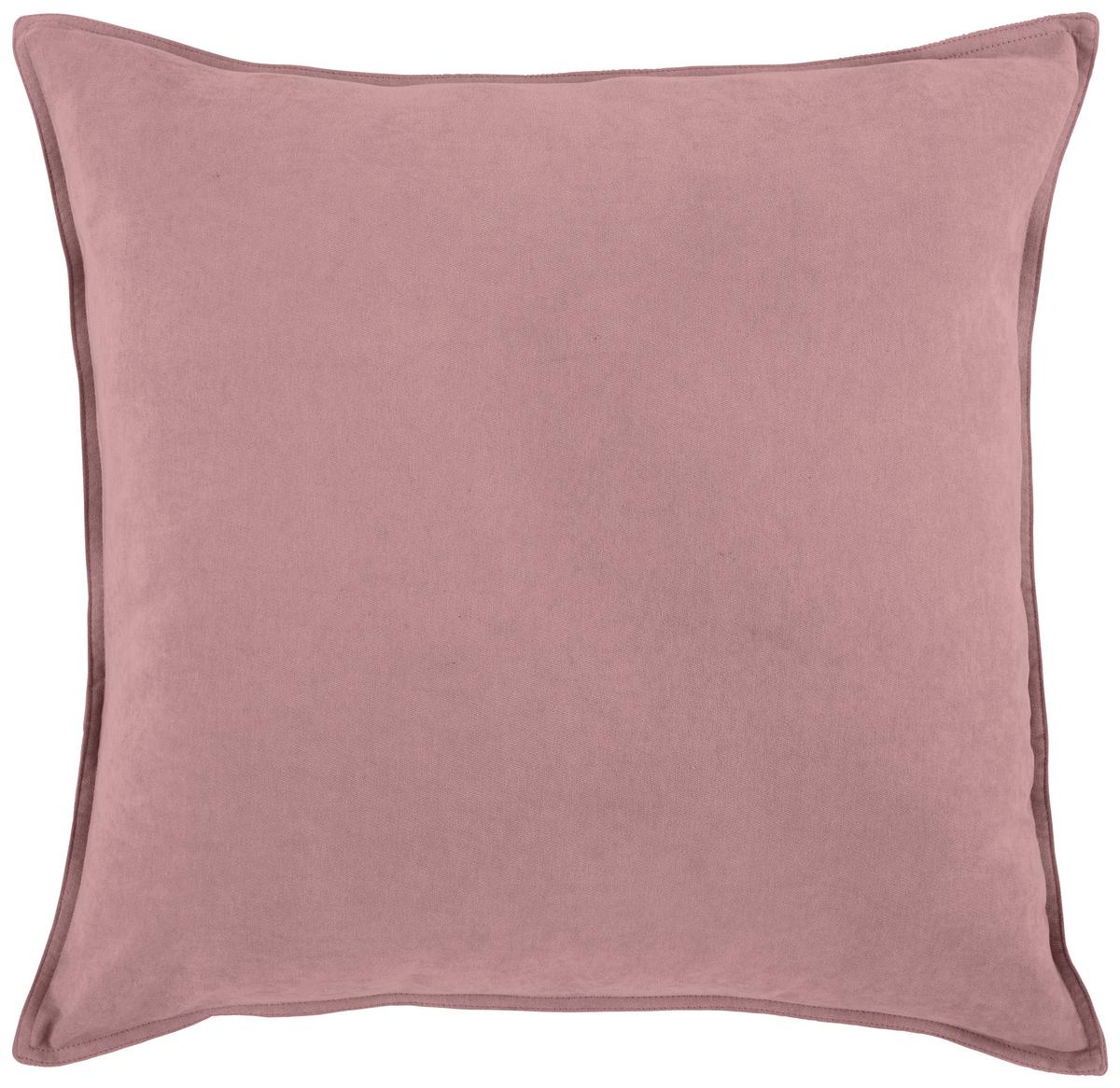 Dekoračný vankúš Nathi, 60/60cm, mauve - hnedofialová, Konventionell, textil (60/60cm) - Mömax