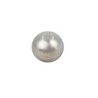 Dekokugel Andre - Silberfarben, KONVENTIONELL, Metall (6cm) - Luca Bessoni