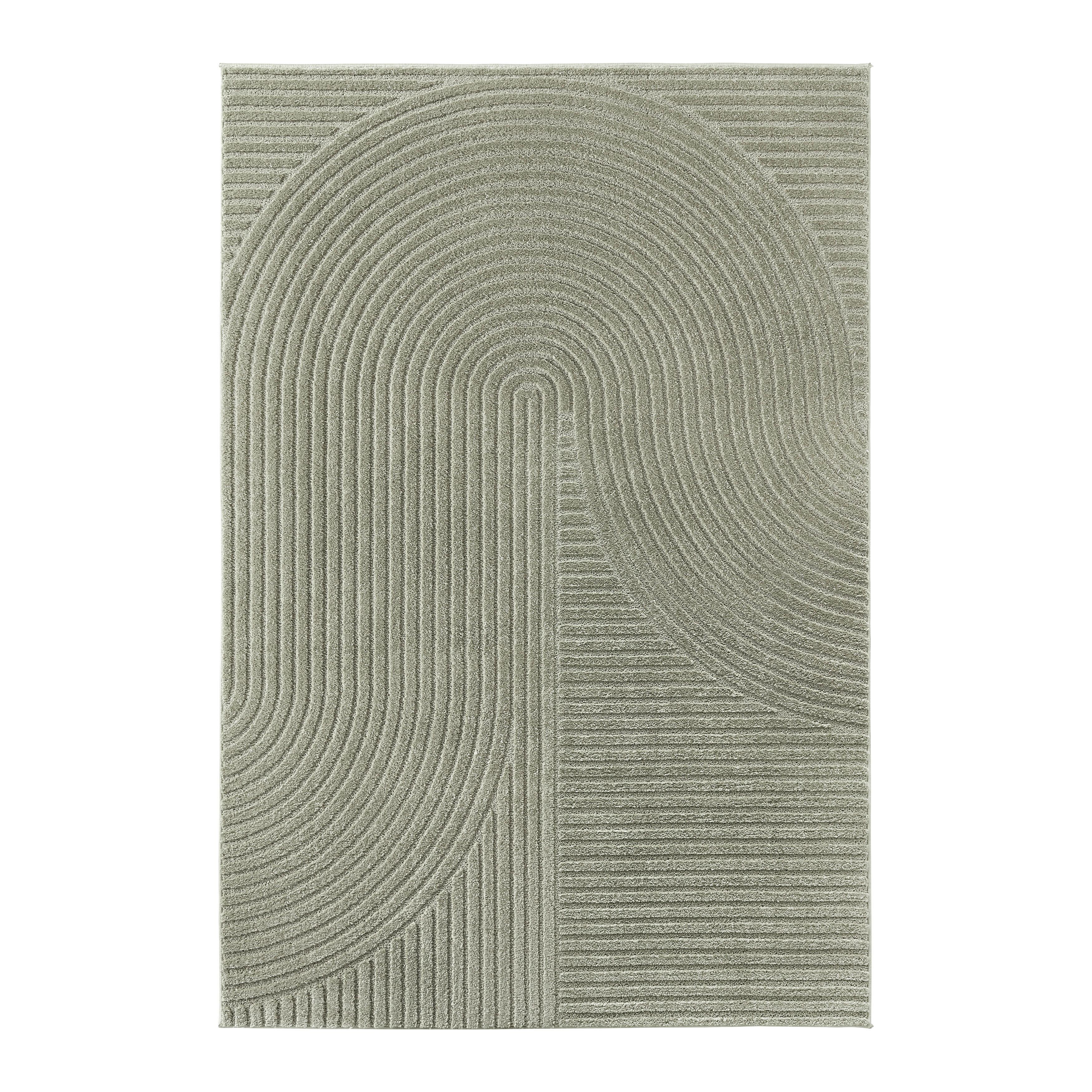 Webteppich Elio 3 Creme ca. 160x230cm - zelená, Konventionell, textil (200/290cm) - Mömax