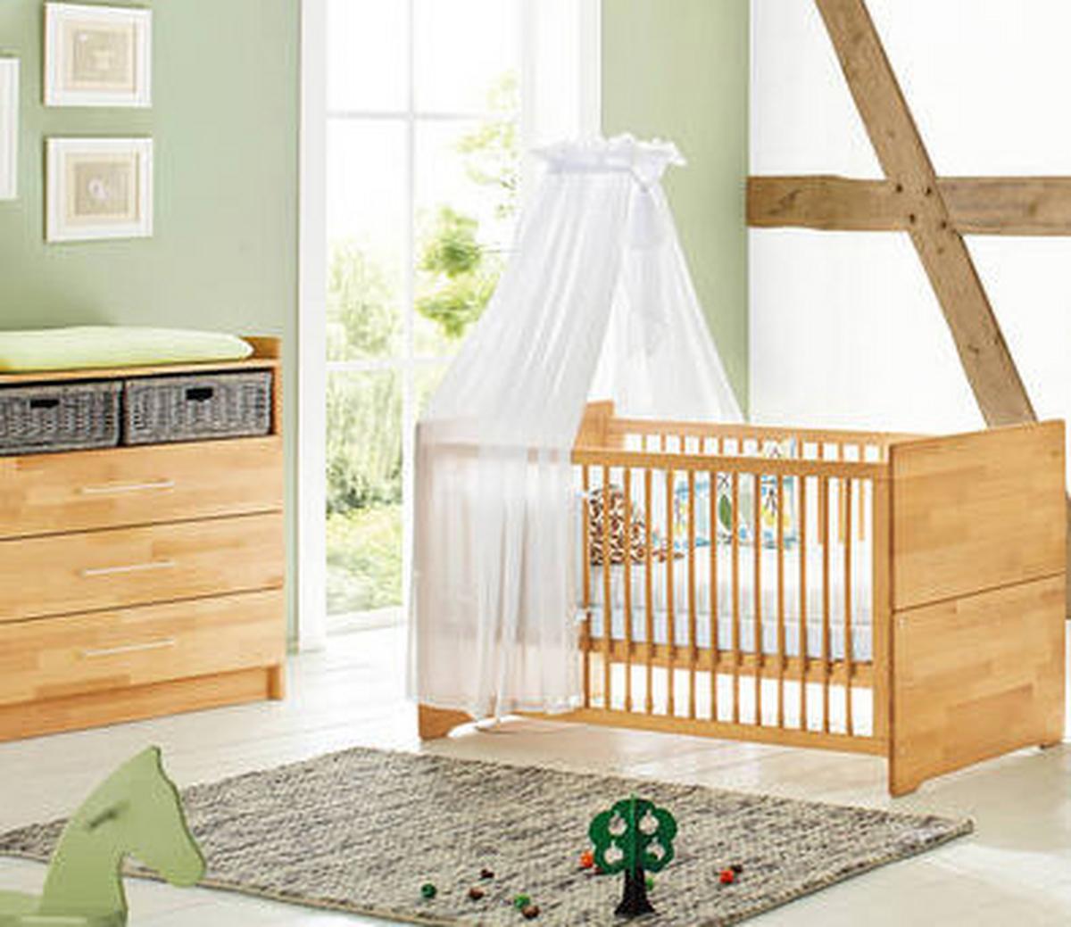 Babyzimmer 092174b Natura - Buchefarben, Natur, Holz - Pinolino