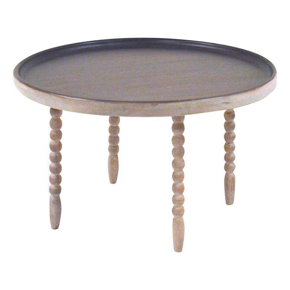 Couchtisch Kayakalp Naturfarben B: 60 cm - Naturfarben, Design, Holz (60/60/35cm) - MID.YOU