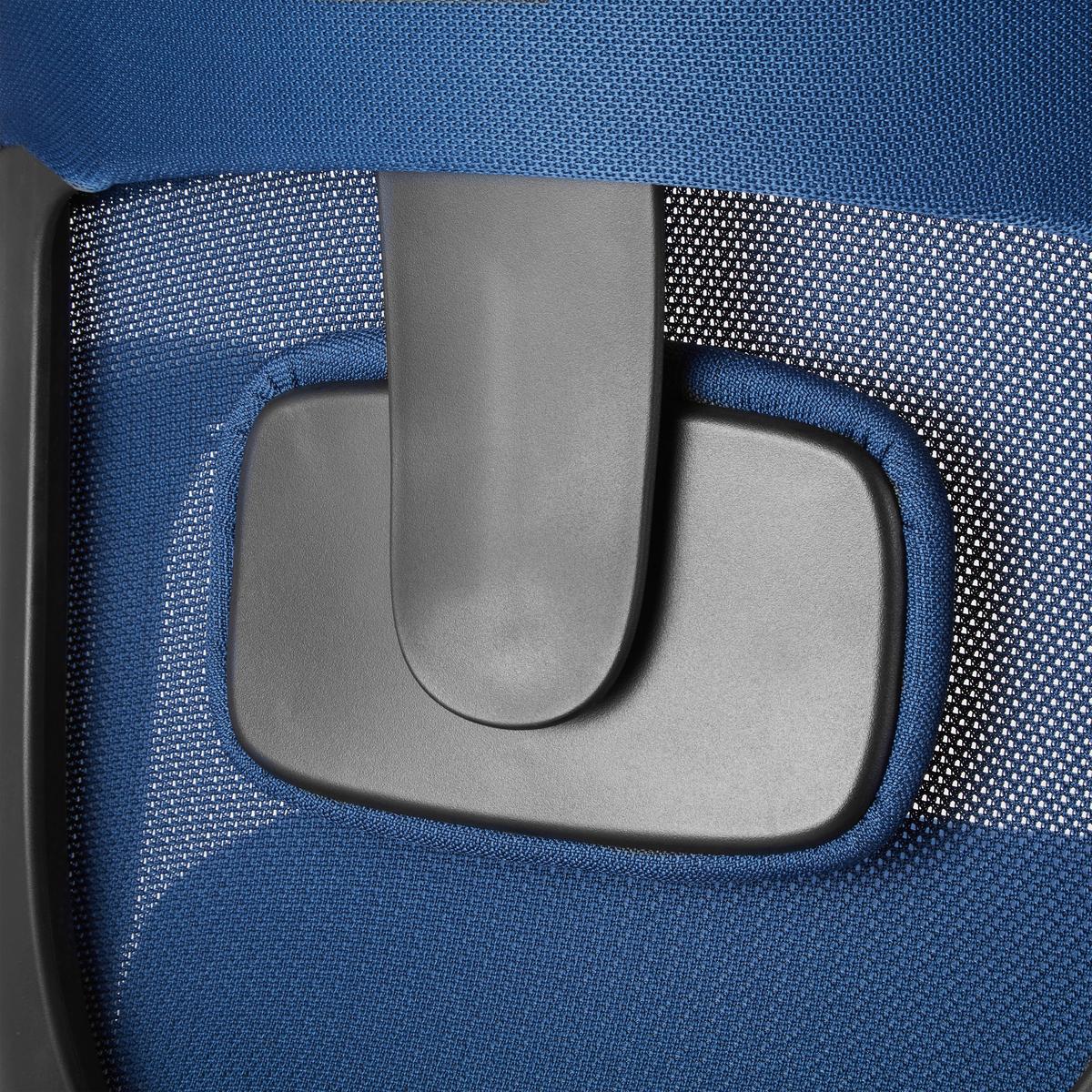 DREHSTUHL Skandis Pro Blau B: 71cm - Blau/Schwarz, MODERN, Kunststoff/Textil (71/131/66cm) - MID.YOU