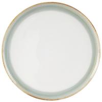 Mělký talíř SATURN - zelená, Moderní, keramika (27cm) - Mömax