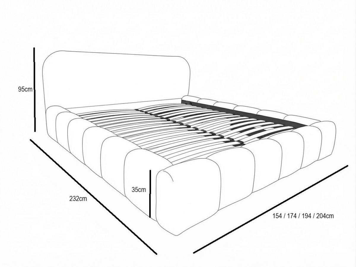 Polsterbett Deli 120 Mint LF: 120x200cm - Schwarz/Mintgrün, MODERN, Textil/Metall (120/200cm) - MID.YOU