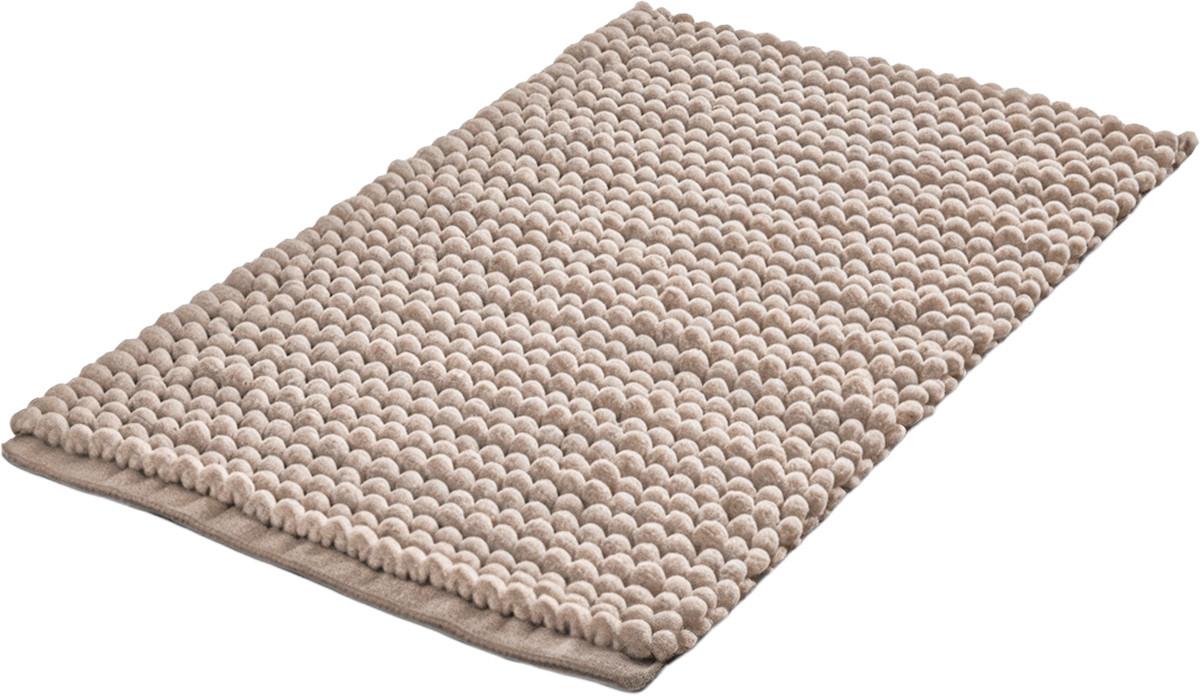 BADEMATTE PUNTO UNO - Taupe, Basics, Textil (60/100cm) - Grund