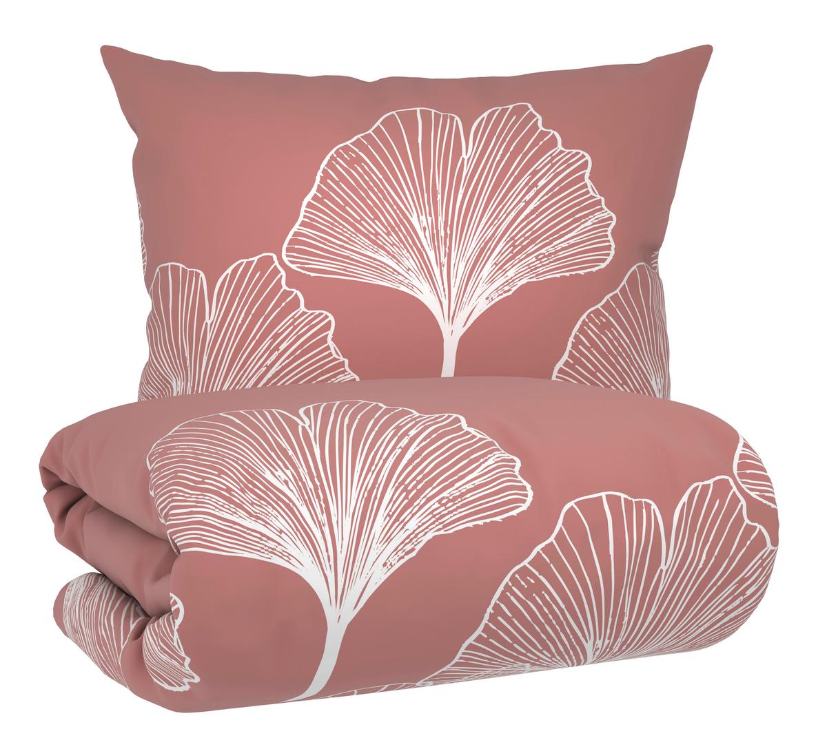 POVLEČENÍ NOA - bílá/starorůžová, textil (140/200cm) - Mömax