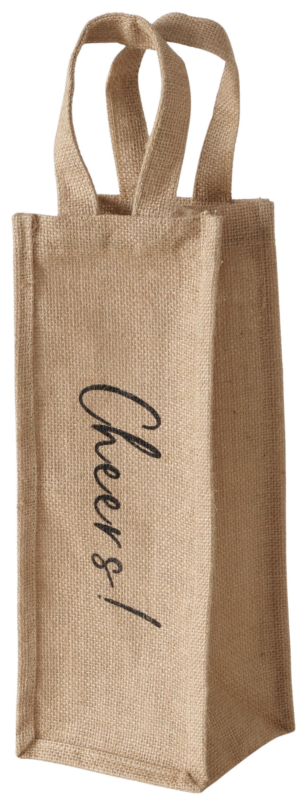 Nosič na fľaše KUDO I - prírodná farba, Konventionell, textil (13,5/36/12cm) - Mömax