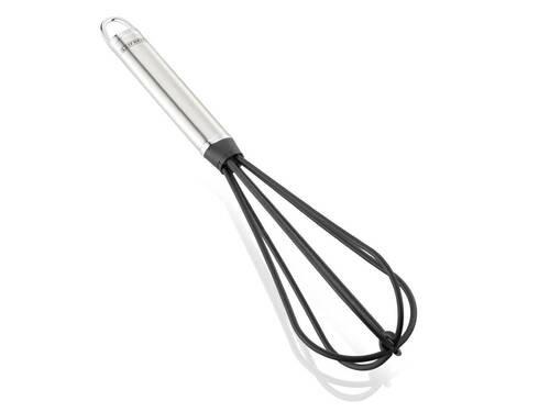 Schneebesen Camille - Edelstahlfarben/Schwarz, KONVENTIONELL, Kunststoff/Metall (7,4/31/7,4cm) - Leifheit