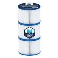Filterkartusche Geeignet Für Netspa Whirlpool - Blau/Weiß, Basics, Papier/Kunststoff (10,5/8cm)