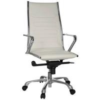 Drehstuhl Pariba Iii Cremefarben - Creme, MODERN, Kunststoff/Textil (58/115/48cm) - MID.YOU