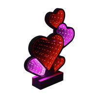 DEKORAČNÉ LED SVIETIDLO FRANI - biela/chrómová, Modern, plast (22/4,6/25,7cm) - Mömax