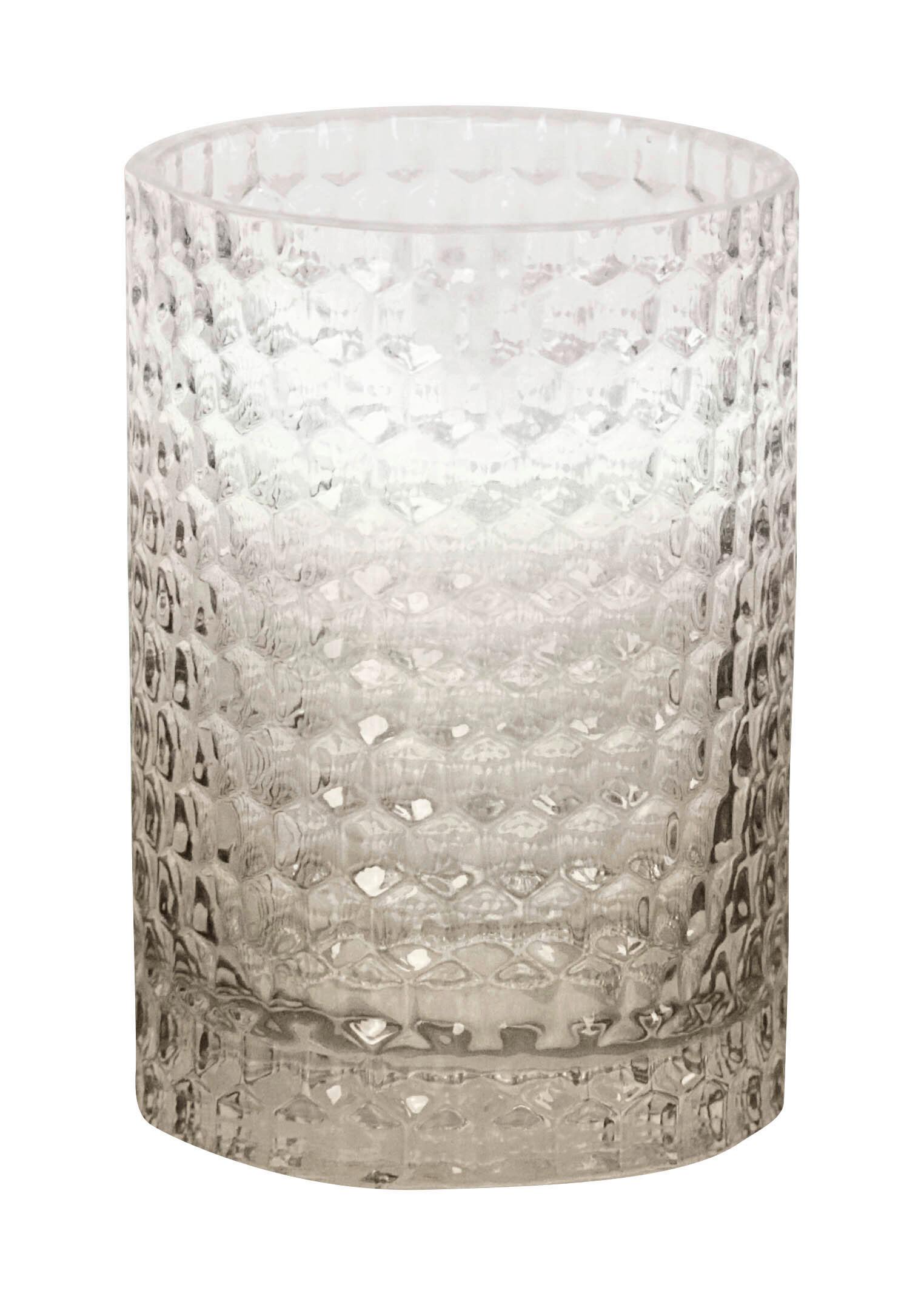 Zahnputzbecher Melua Sandfarben Glas - Sandfarben, Basics, Glas (7,6/11,4cm) - Kleine Wolke