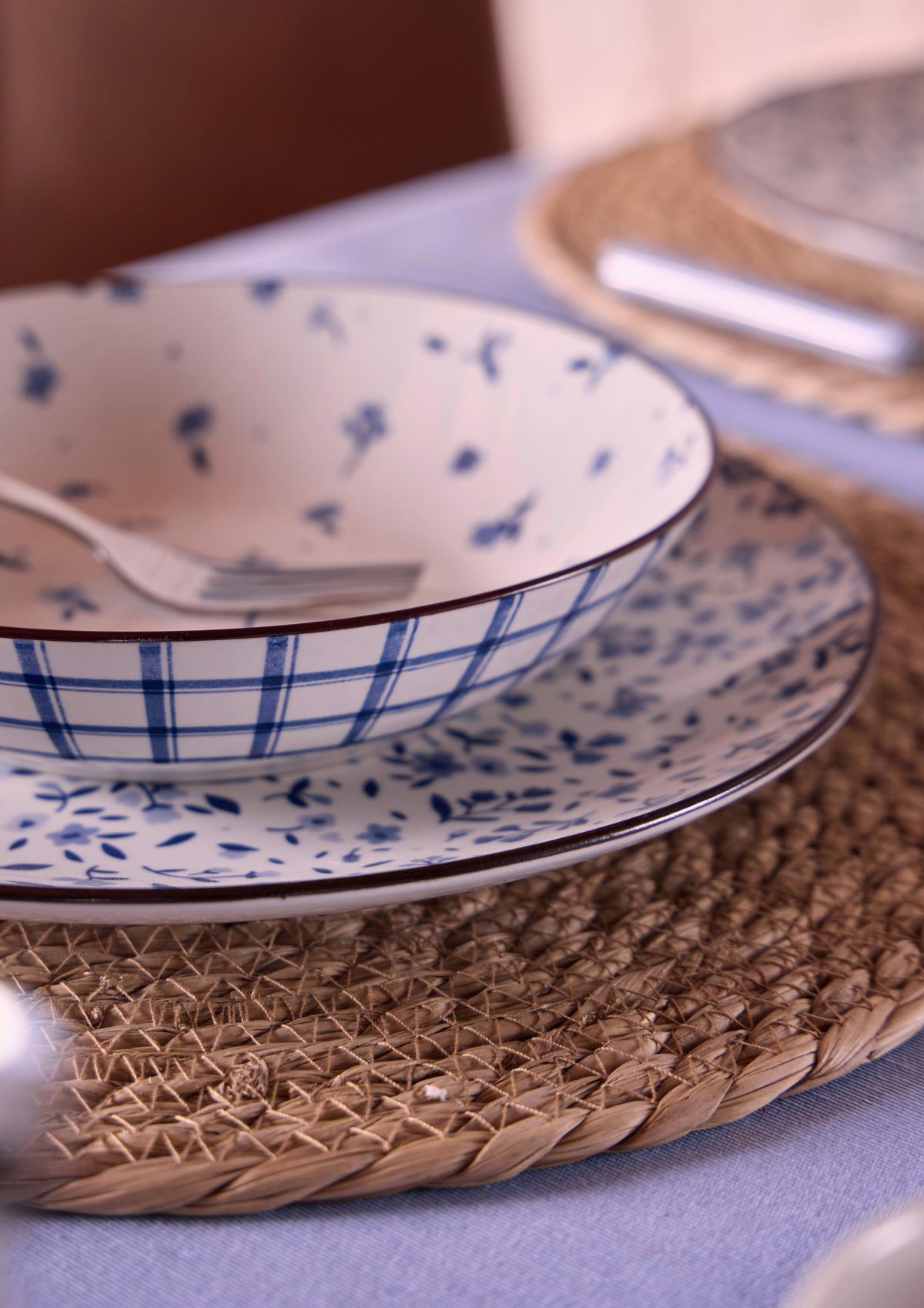 Tafelservice Country Side - Blau/Weiß, Design, Keramik - Luca Bessoni