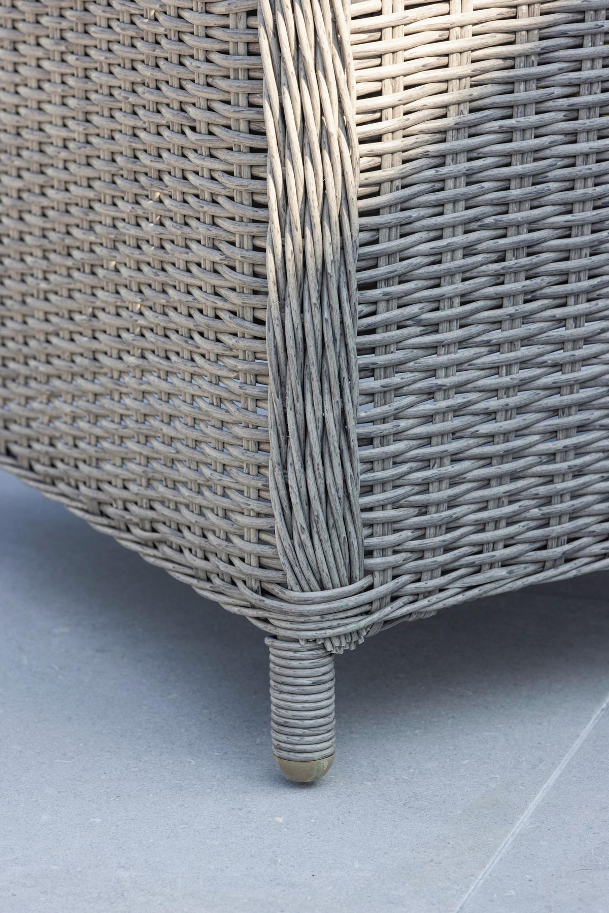 Gartenstuhl-Set Wembley - Grau, KONVENTIONELL, Kunststoff/Textil (62/94,5/65cm) - Gardenson