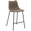Tresenstuhl My Solo - Schlammfarben/Schwarz, KONVENTIONELL, Textil/Metall (49/99,5/55cm) - Livetastic