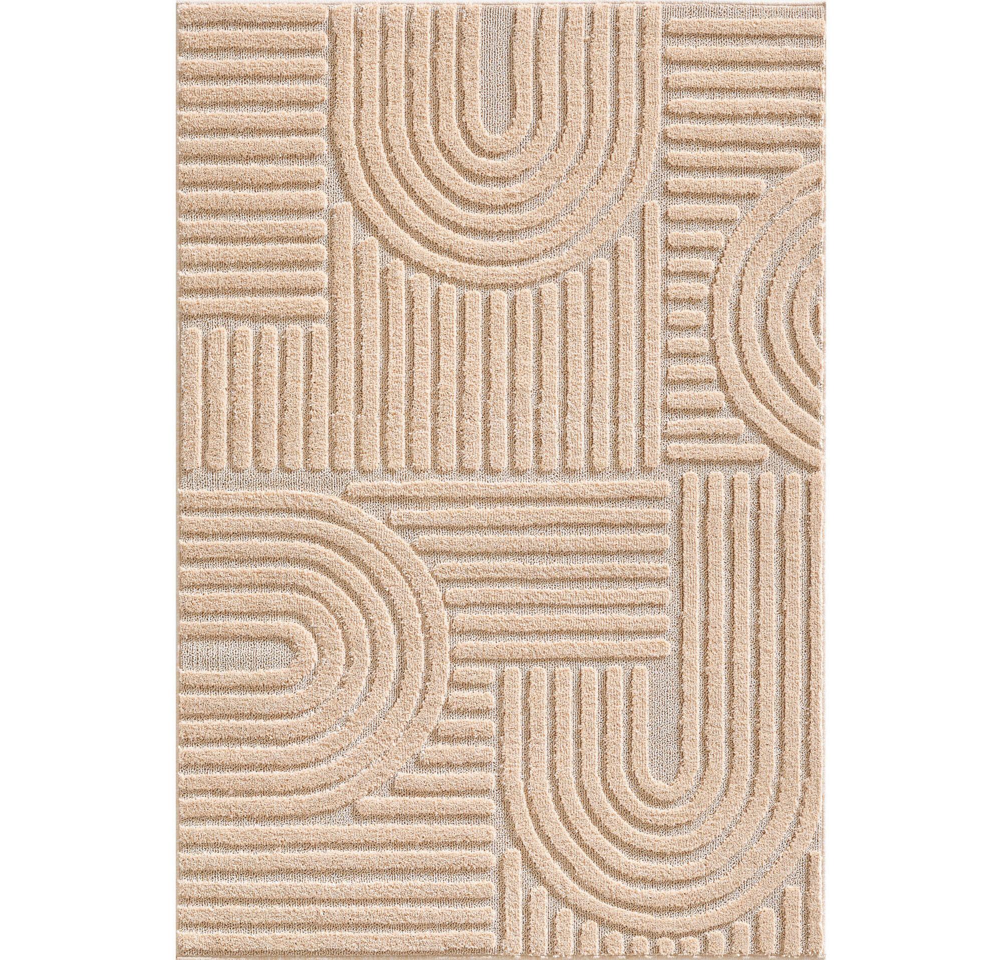 Hochflorteppich Rosa Art 200x290 cm - Rosa, Basics, Textil (200/290cm) - Novel