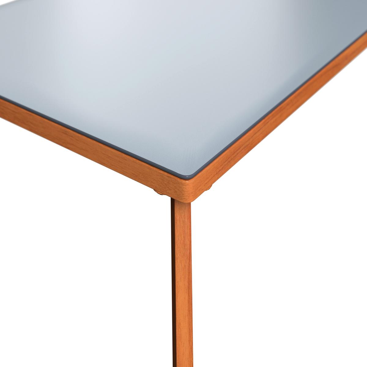 Loungegarnitur Göteborg - Dunkelgrau/Beige, MODERN, Glas/Textil - Beldano