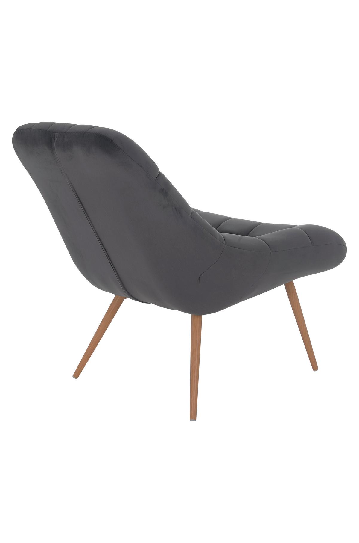 Xxl-sessel Grau, Naturfarben B: 76 Cm - Naturfarben/Grau, MODERN, Textil (76/85,6/85,6cm) - Livetastic