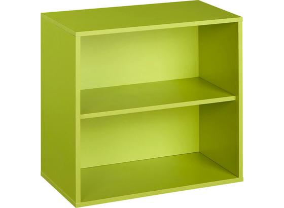 Polc Box - zöld, modern, faanyagok (46/46/25cm) Polc Box - zöld, modern, faanyagok (46/46/25cm)