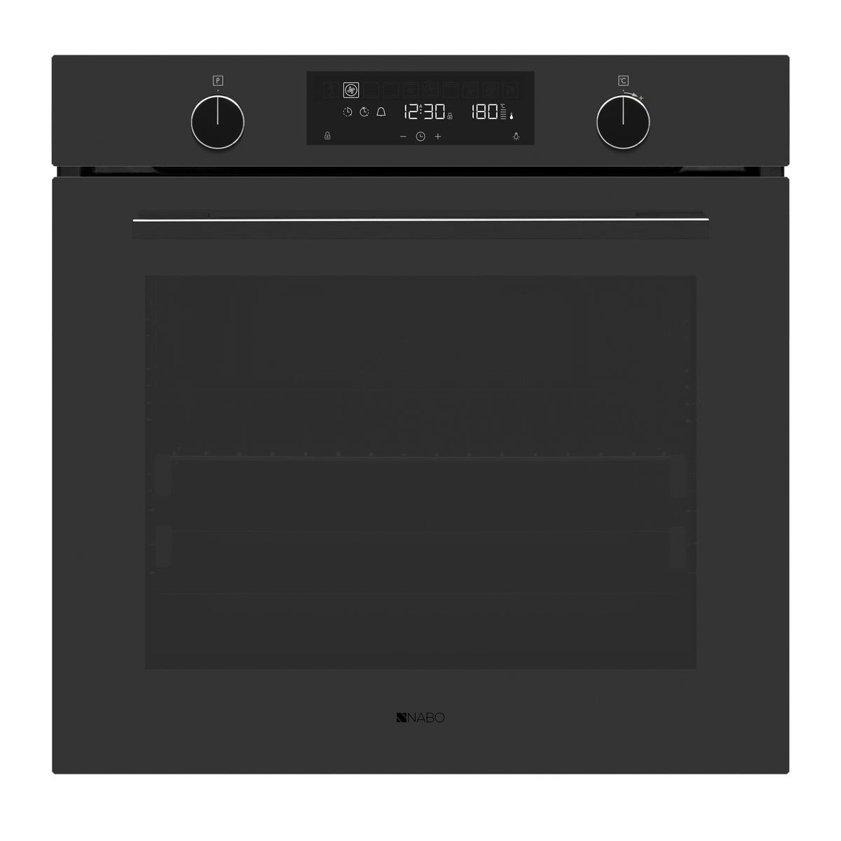 Einbauherd Nabo Ebo 7575 - Schwarz, Basics, Metall (59,5/59,5/55cm) - Nabo