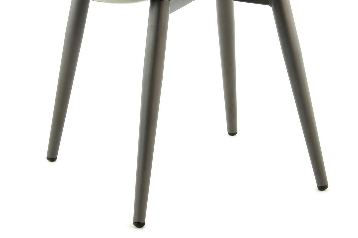 Esszimmerstuhl Cecil Hellgrün Gesteppt 2er-Set - Hellgrün, LIFESTYLE, Leder/Metall (51/80/60cm) - Kayoom