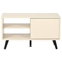 TV STOLÍK MOVE - čierna/kašmírová, Modern, kov/kompozitné drevo (80/46/35cm) - Based