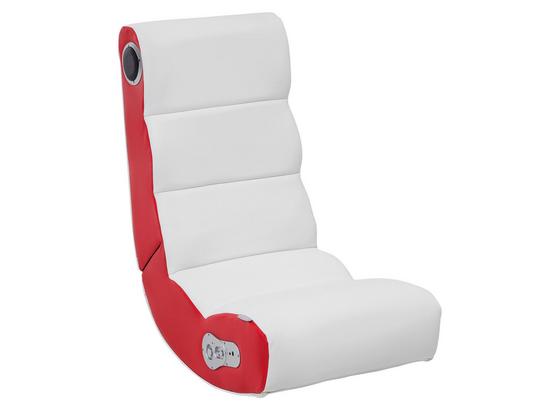 Gamingstuhl Wobble B: 56 cm Rot/Weiß - Rot/Weiß, Design, Textil (56/100/82cm) - Livetastic Gamingstuhl Wobble B: 56 cm Rot/Weiß - Rot/Weiß, Design, Textil (56/100/82cm) - Livetastic