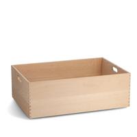 Dekokiste Naturfarben B: 60 cm - Naturfarben, Basics, Holz (60/40/21cm) - Zeller Present