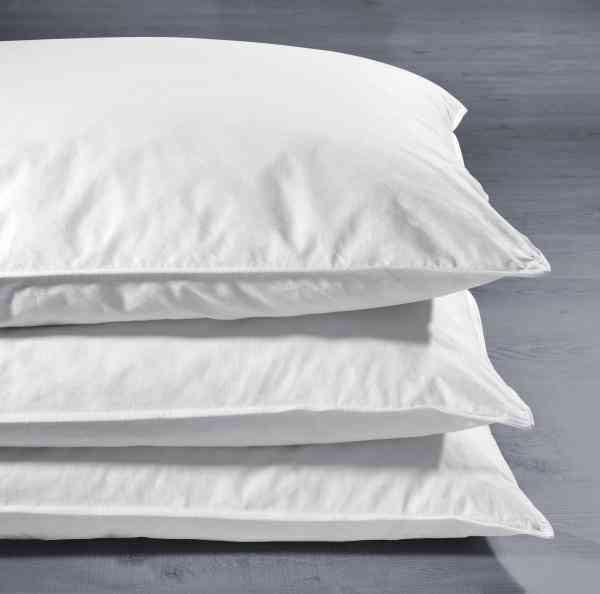 Polster Henri 70x90 Cm Füllung: Federn Für Allergiker - Weiß, KONVENTIONELL, Textil (70/90cm) - Primatex