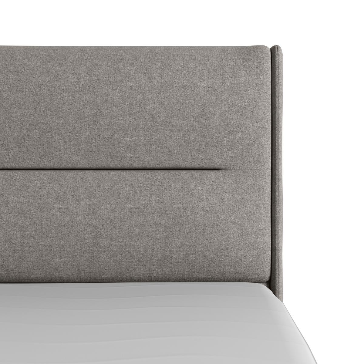 Boxspringbett Mit Bettkasten Kyoto Silberfarben 180x200 - Silberfarben, MODERN, Karton/Holzwerkstoff (180/200cm) - MID.YOU