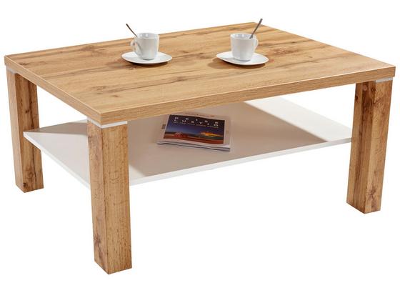 DOHÁNYZÓASZTAL Coffee - Tölgyfa/Vörösfenyő, modern, Faalapú anyag (110/45/67cm) DOHÁNYZÓASZTAL Coffee - Tölgyfa/Vörösfenyő, modern, Faalapú anyag (110/45/67cm)