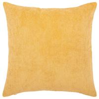 Zierkissen Campino 45x45 cm Polyester Honig mit Zipp - Honig, MODERN, Textil (45/45cm) - Luca Bessoni