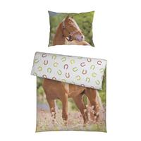 Ágynemműhuzat-garnitúra Horse - színes, Modern, textil - Luca Bessoni