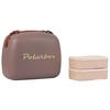 Chladiaca taška objem: 6L, vrát. 2 boxov - hnedofialová, Modern, plast (30,3/24,2/18cm) - Polarbox