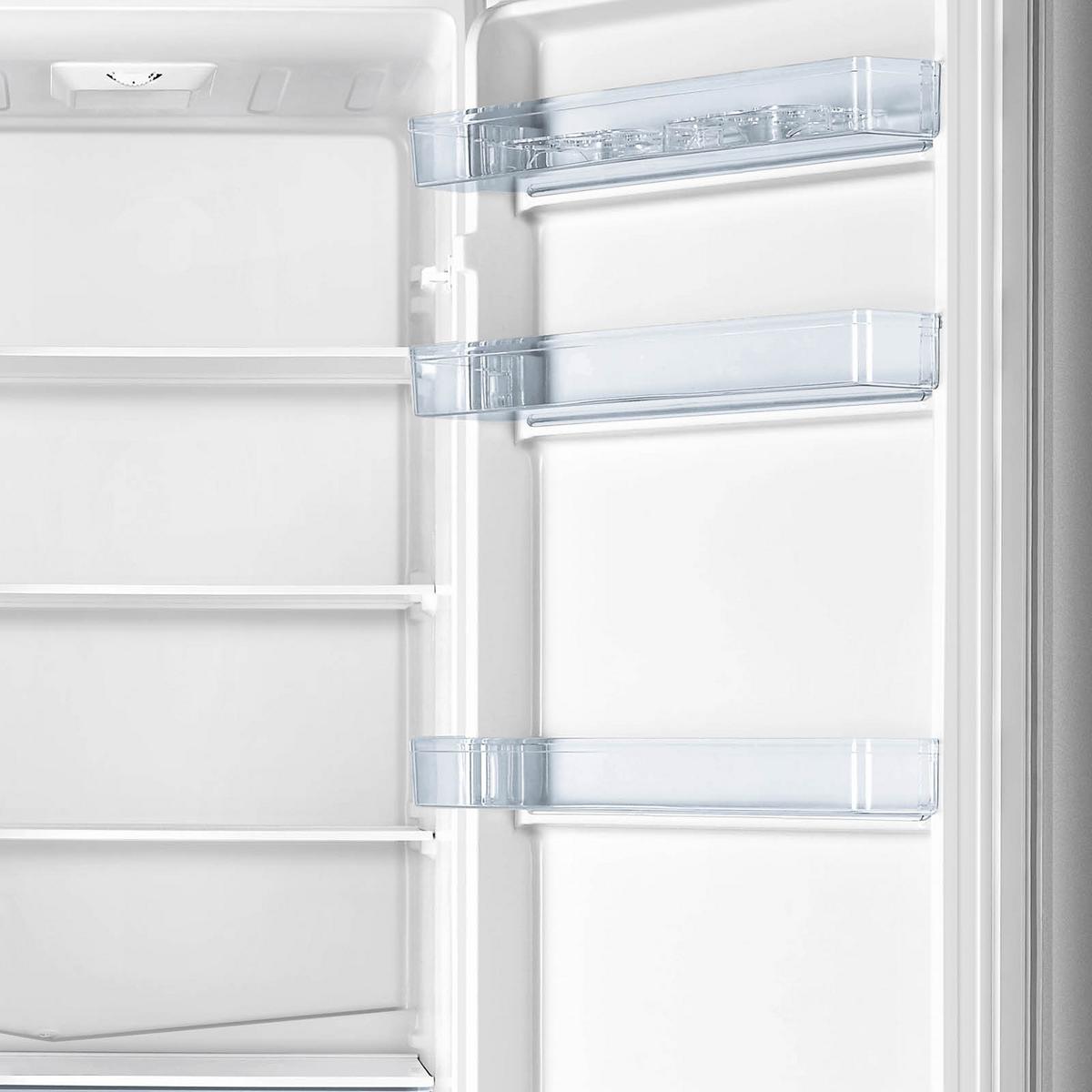 Kühl-Gefrierkombination Rk4182Ps4 Grau 198+71 L - Grau, Basics, Metall (55/180/55,7cm) - Gorenje