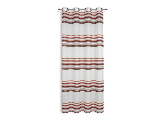 Ösenvorhang Ivola - Rot, MODERN, Textil (140/245cm) - Luca Bessoni Ösenvorhang Ivola - Rot, MODERN, Textil (140/245cm) - Luca Bessoni