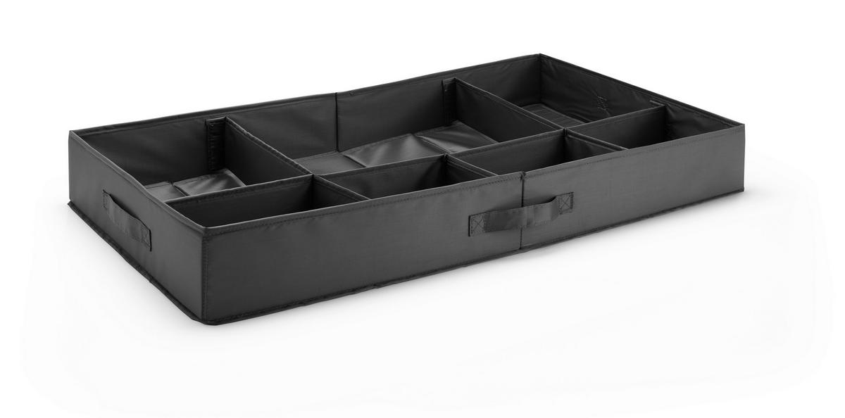 Zásuvkový box Unit, L - šedá, Konvenční, textil/plast (79,7/43,2/10,5cm) - Modern Living