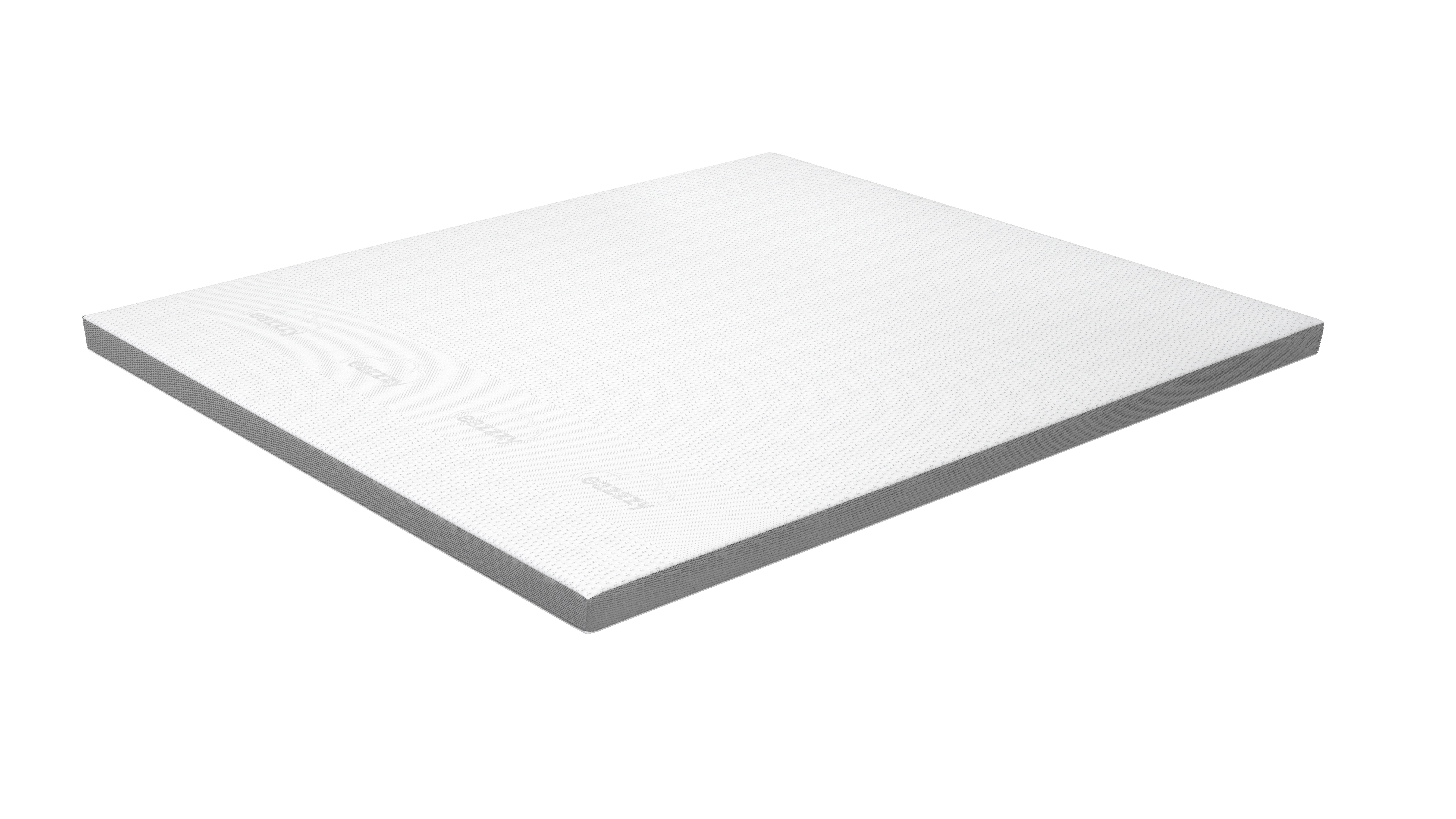 Eazzzy Topper Deluxe Topper Weiß, LF: 180x200 cm - Weiß, Basics, Kunststoff (180/200cm) - Genius