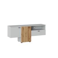 Tv-elem Alverno - tölgyfa színű/kőris, Modern, faalapú anyag (160/68,5/40cm)