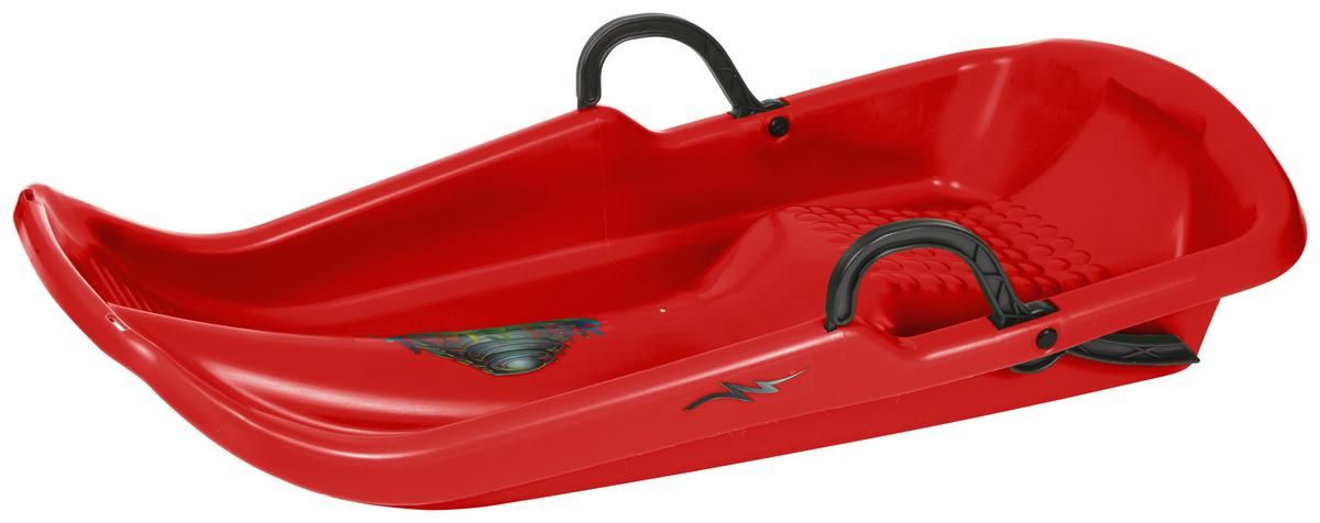 Bob Red Thunder inkl. Zugseil und Bremssystem Rot - Rot, KONVENTIONELL, Kunststoff (80/40/14cm)