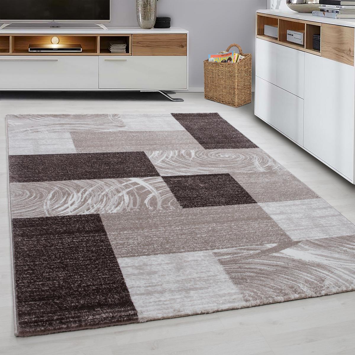 Webteppich Braun Naturfaser Parma 120x170 cm - Braun, KONVENTIONELL, Textil (120/170cm) - Novel