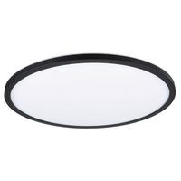 LED-Paneel Ø 42 cm dimmbar - Schwarz, Basics, Kunststoff (42/2,8cm) - Paulmann